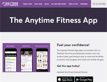 Tablet Screenshot of anytimehealth.com
